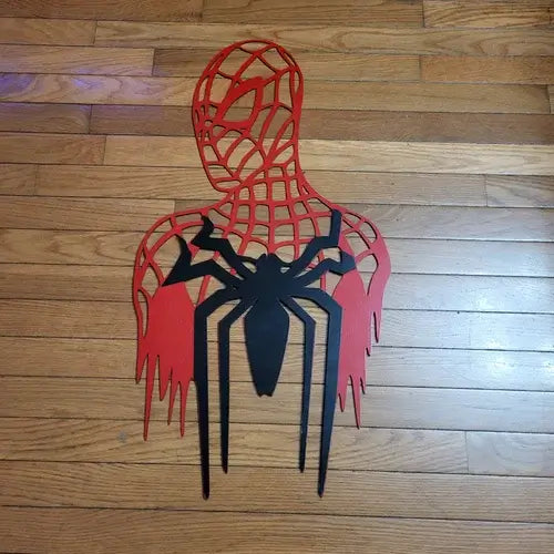 Spiderman cutout wall decorations, kids room, marvel fans,