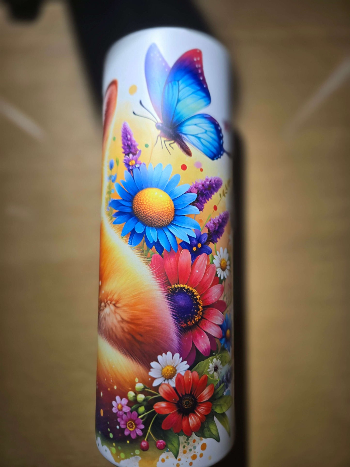 Glow in the Dark Fox Tumbler
