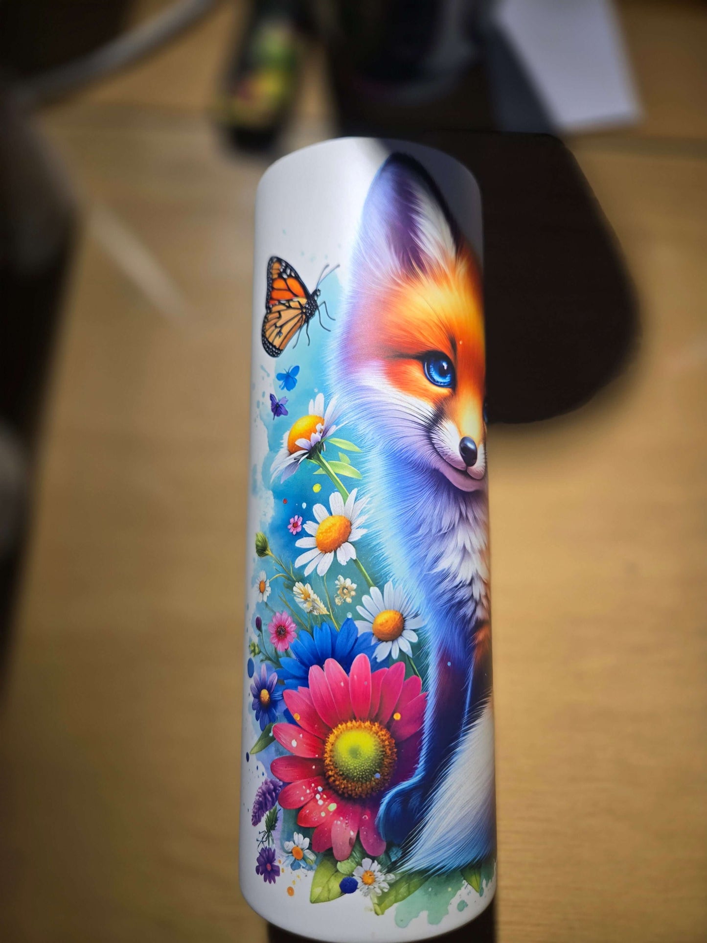 Glow in the Dark Fox Tumbler
