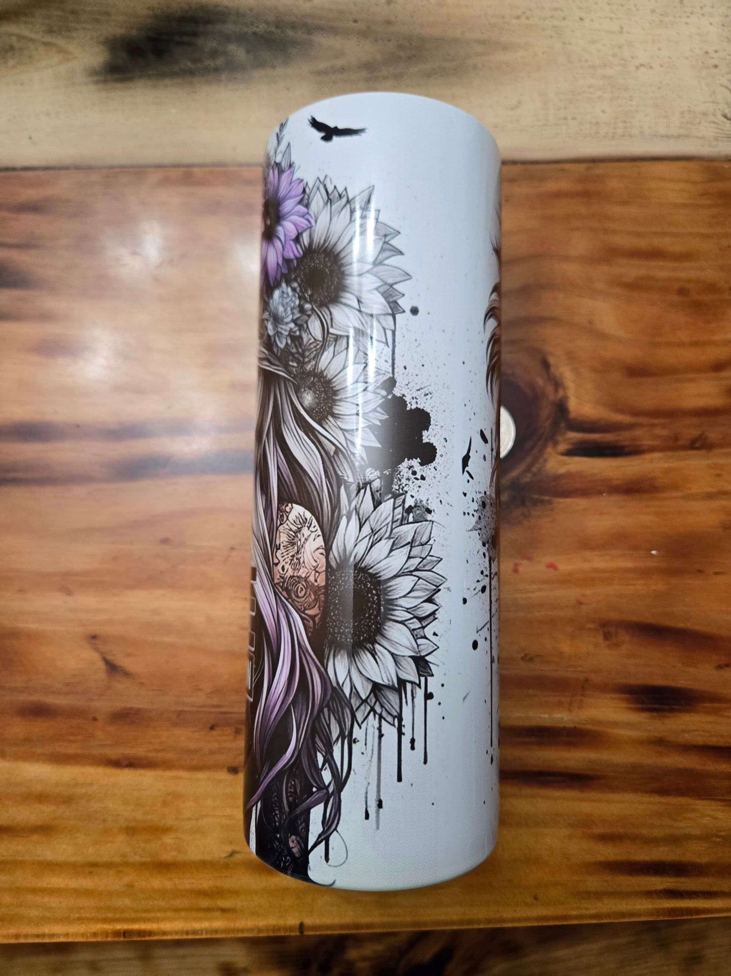 Me Vs Me Lion girl 20oz tumbler cups