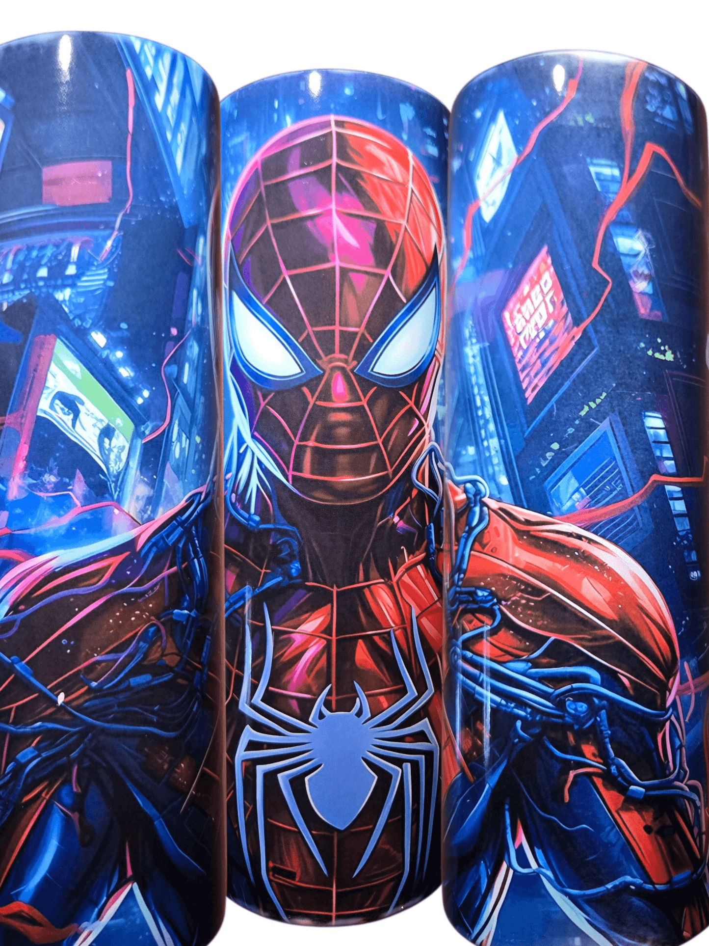 Premium Spiderman Tumbler Cups - 20oz Marvel Drinkware