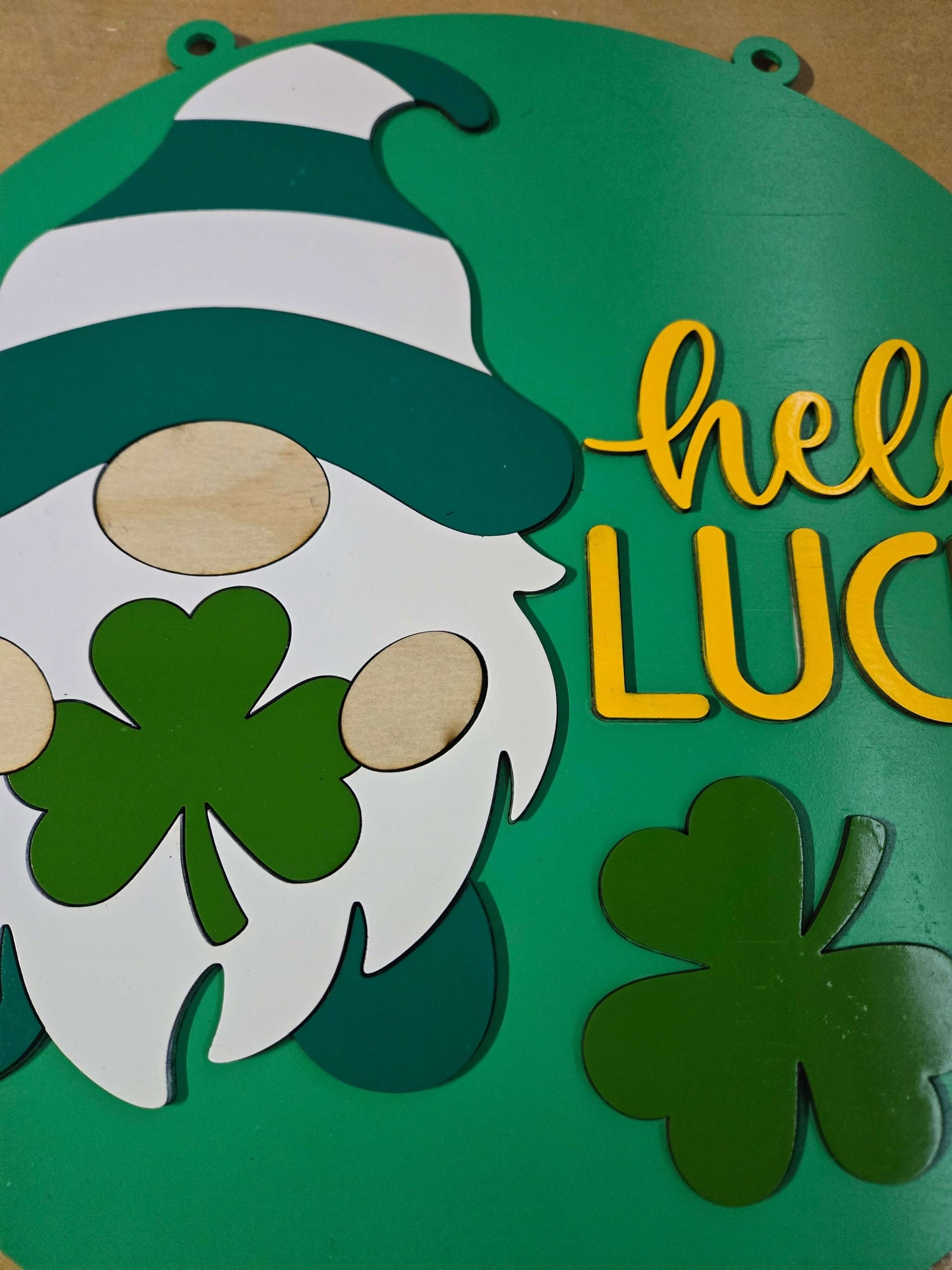 Hello lucky St. Patrick's Day gnome