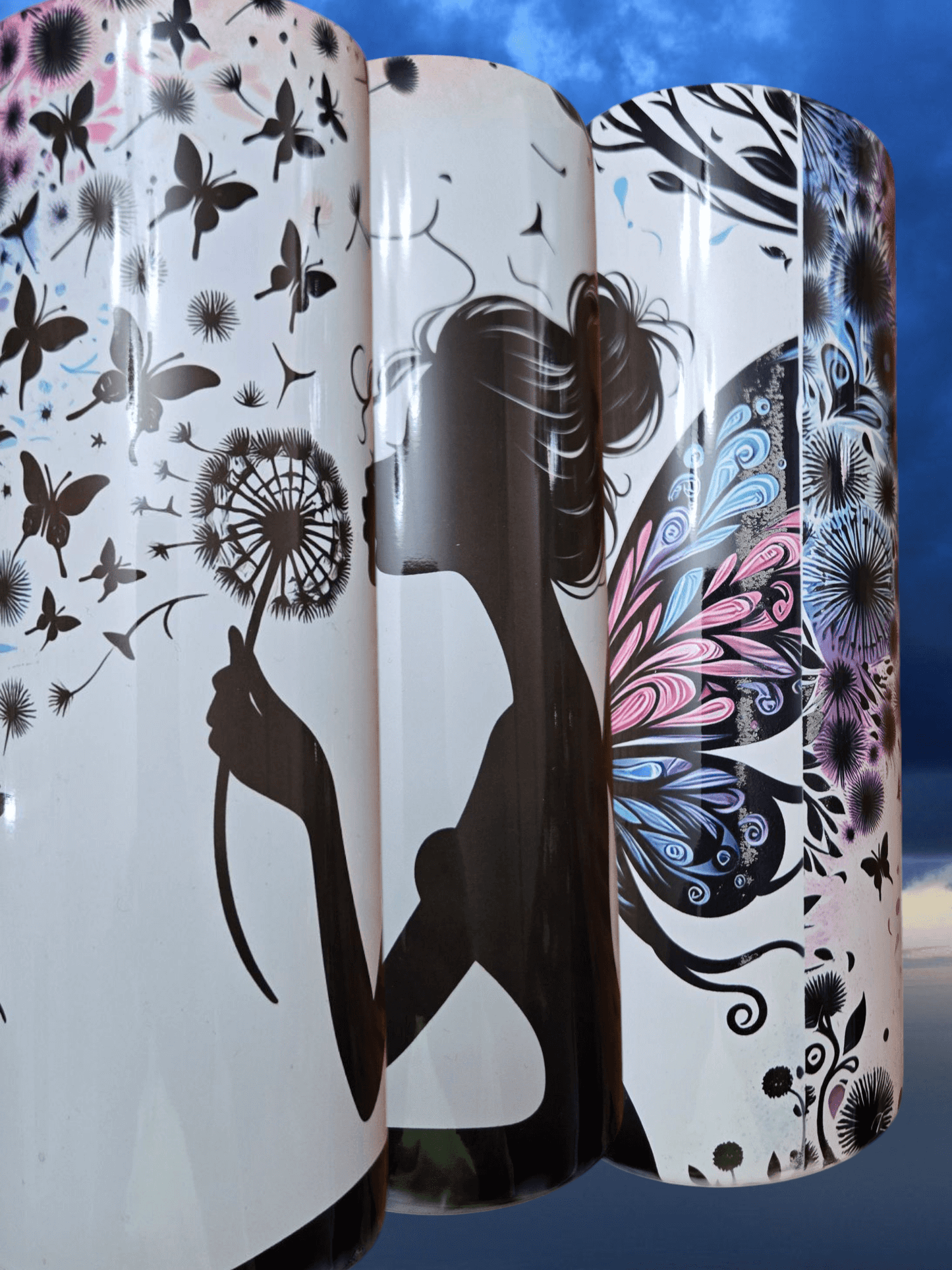 Discover the Magic of Fairy Dandelion Tumbler Cups