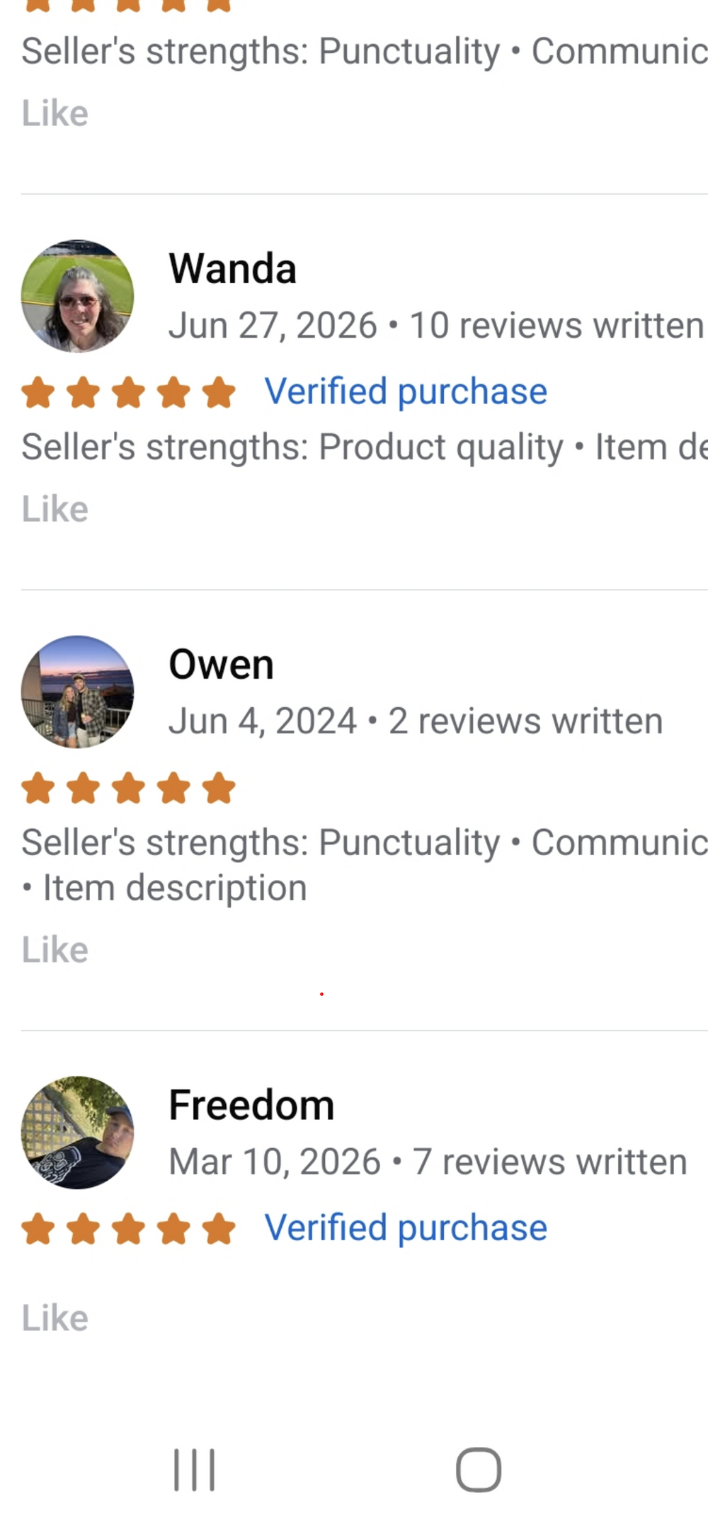 Customer review photo