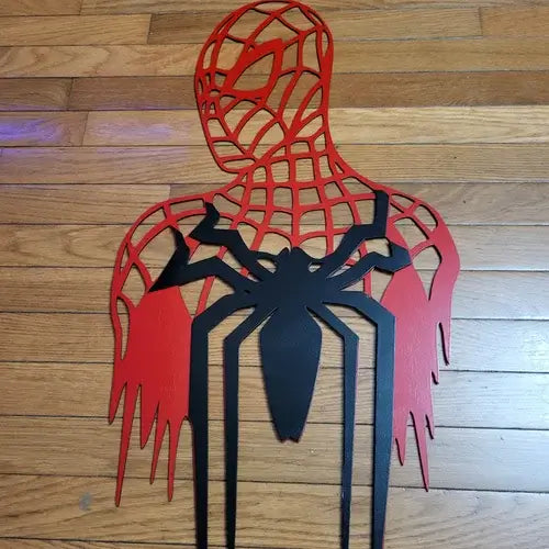 Spiderman cutout wall decorations, kids room, marvel fans,