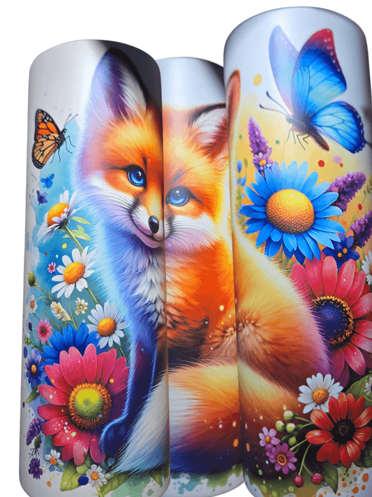 Glow in the Dark Fox Tumbler