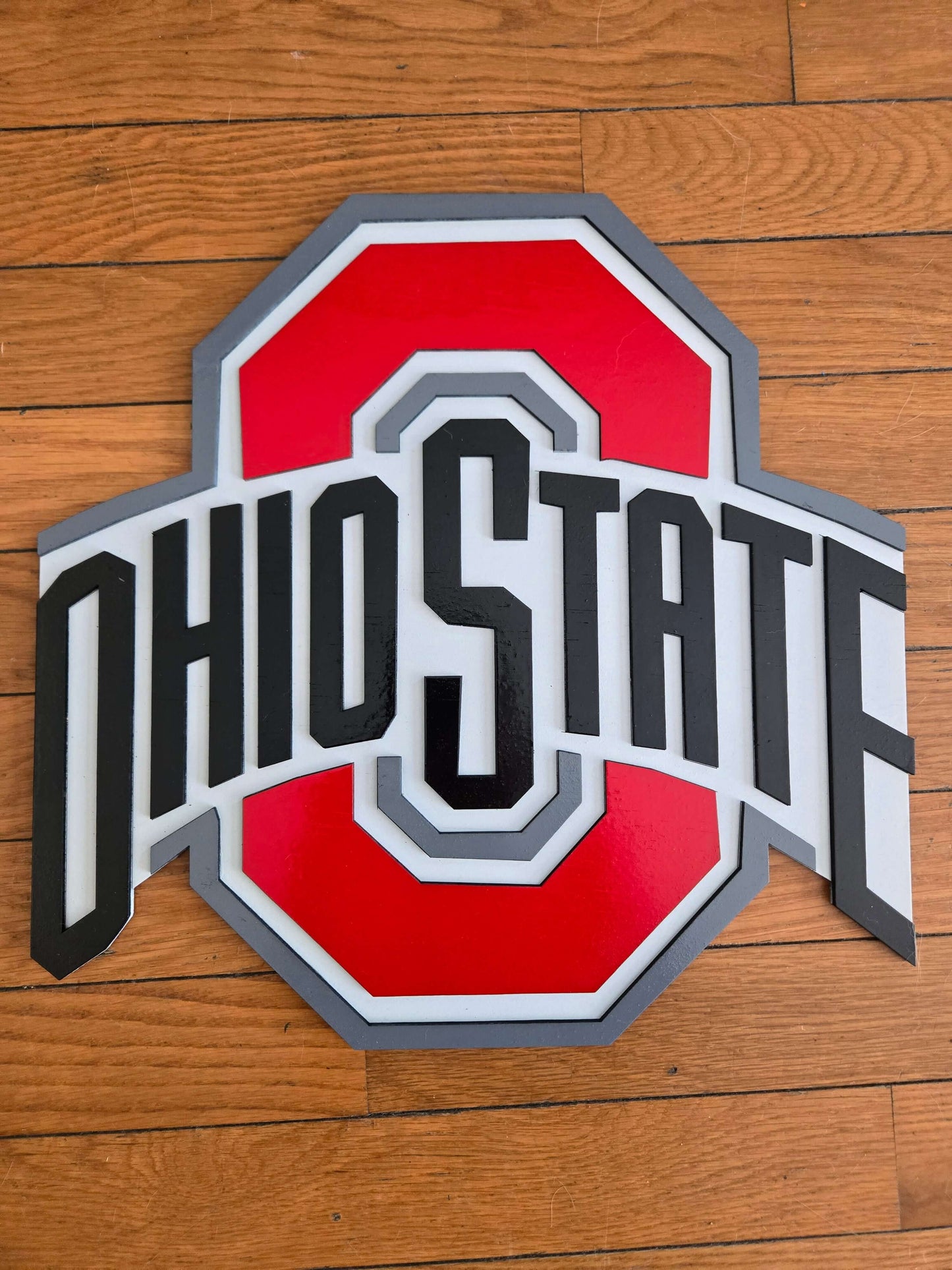 Ohio State Spirit: Stylish Wooden Home Signs