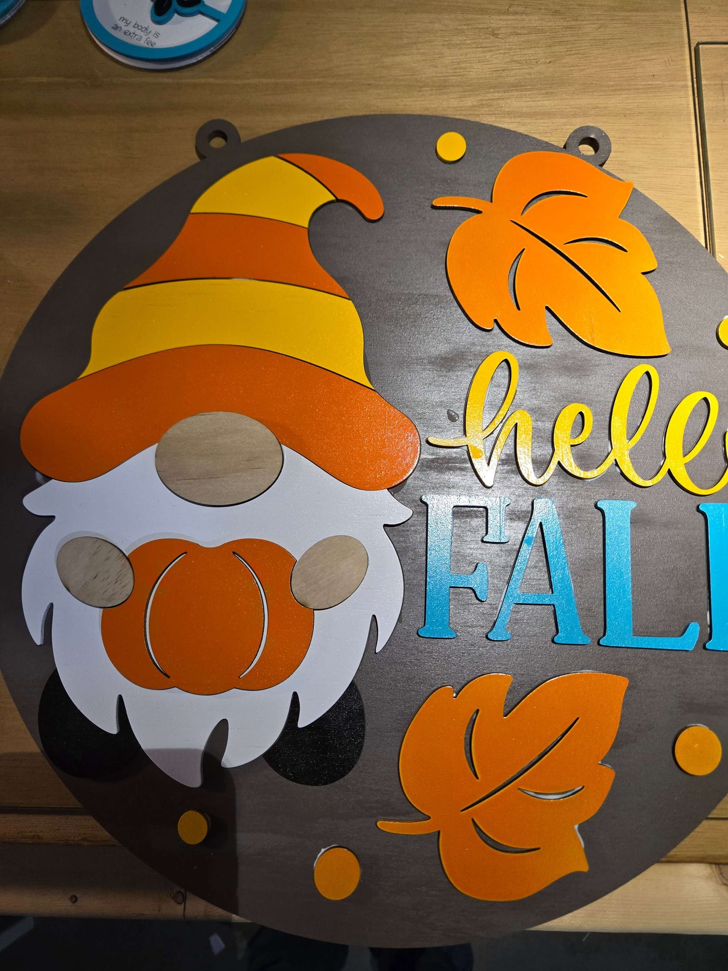 Hello Fall Gnome home decor  signs