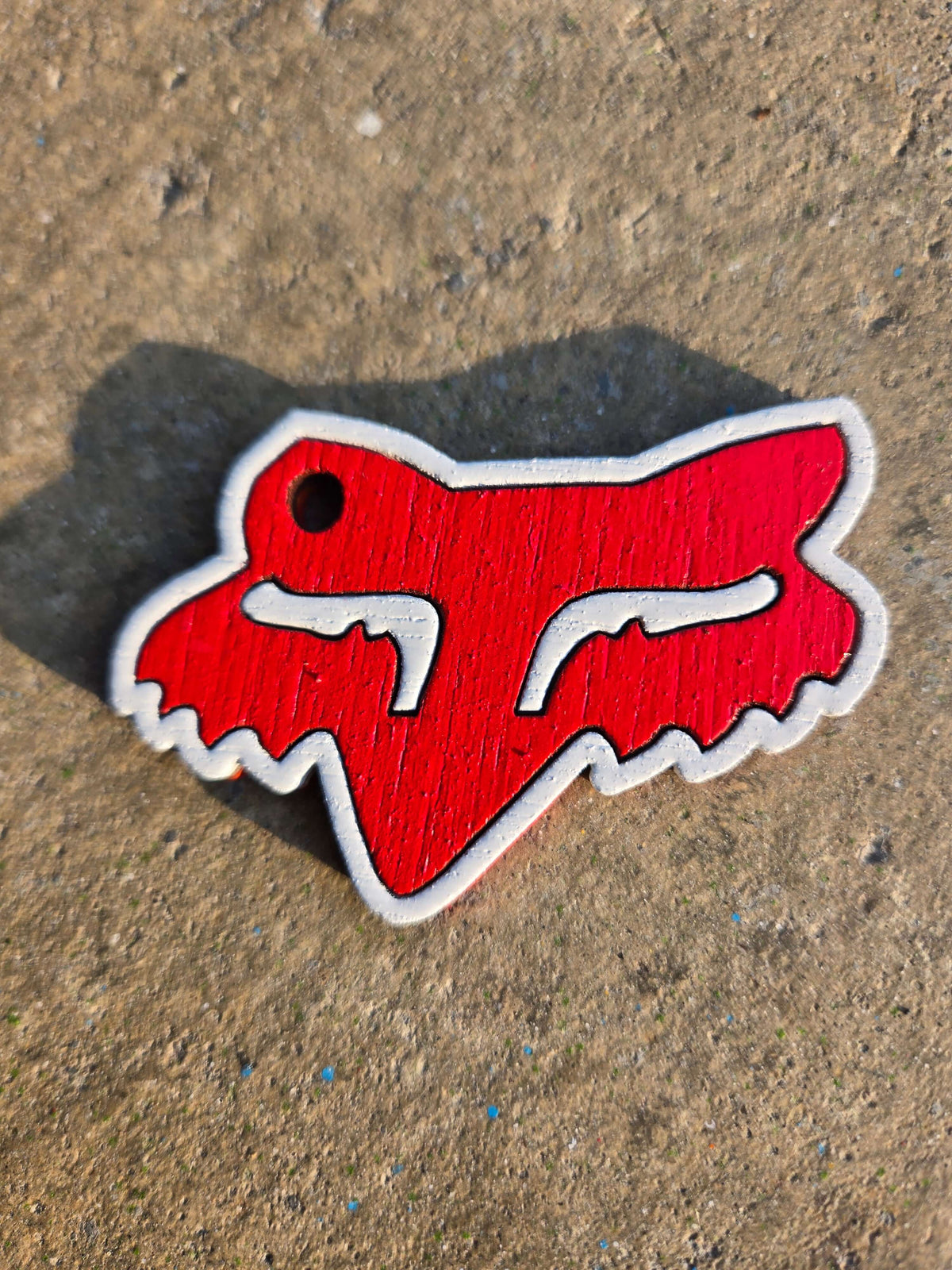 Fox racing Keychain - perfect  to stay stylish  and keep your keys together.