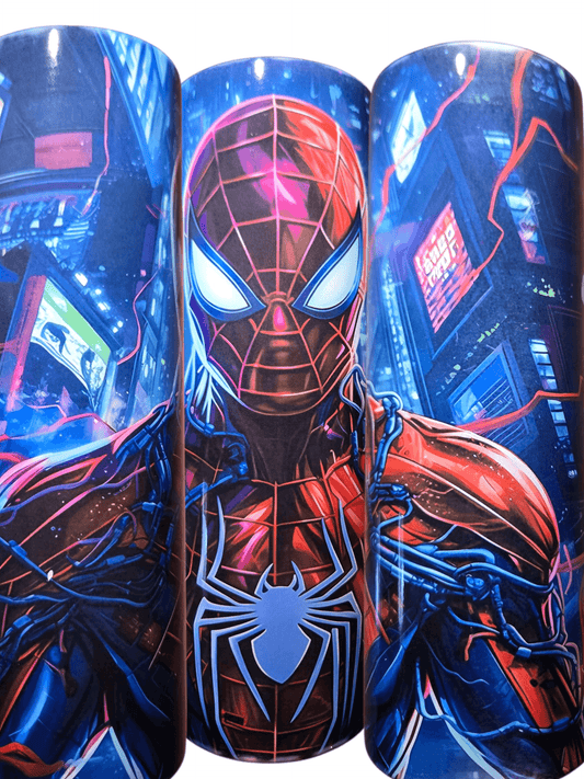 Premium Spiderman Tumbler Cups - 20oz Marvel Drinkware