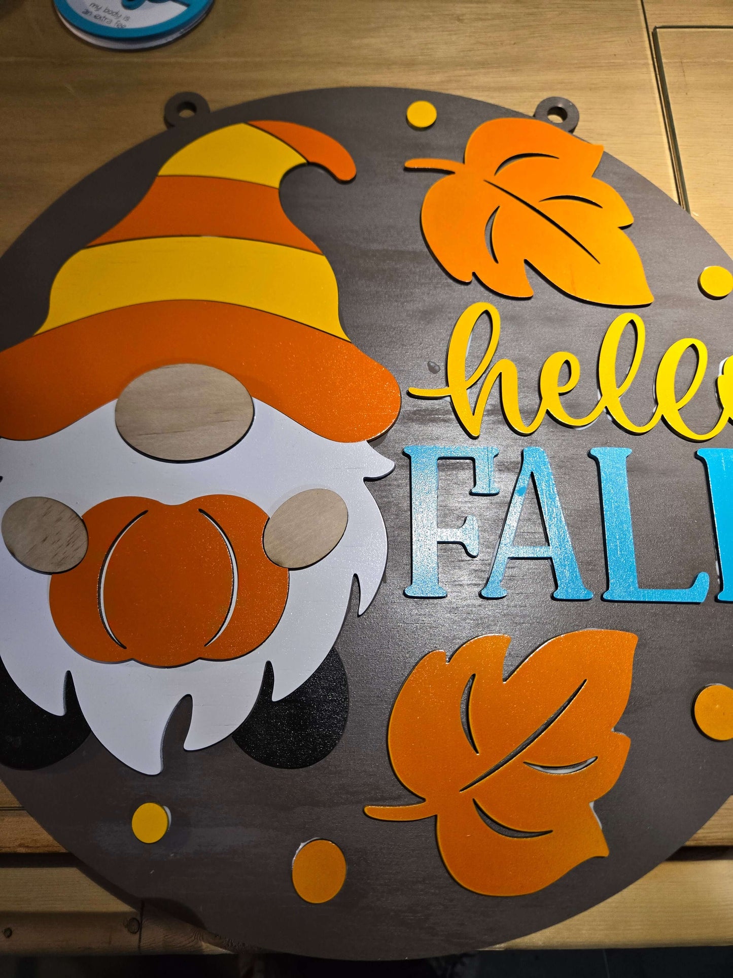Hello Fall Gnome home decor  signs