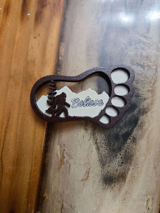 Bigfoot keychains car accessories