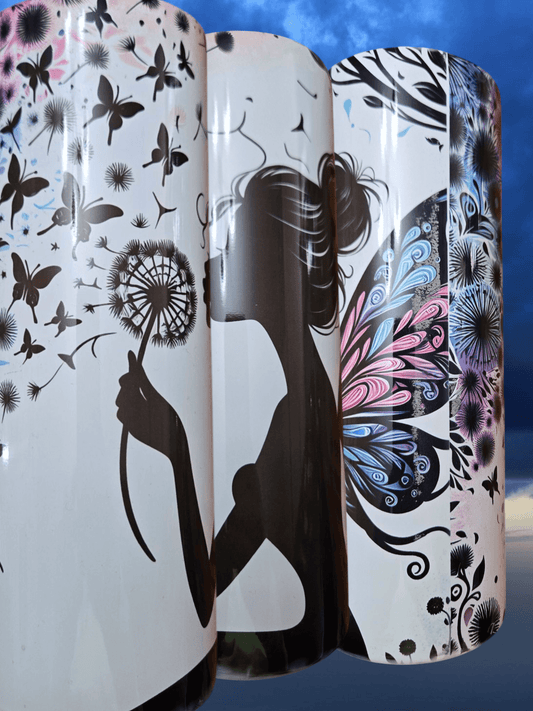 Discover the Magic of Fairy Dandelion Tumbler Cups