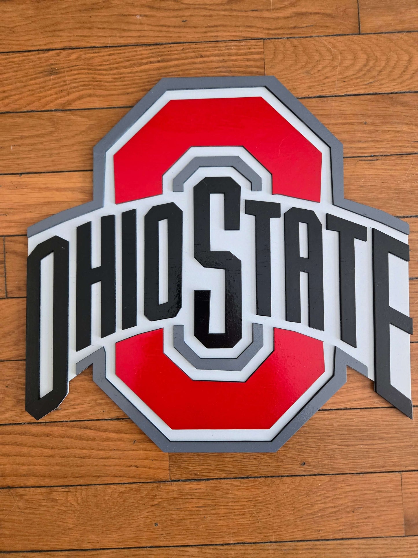 Ohio State Spirit: Stylish Wooden Home Signs