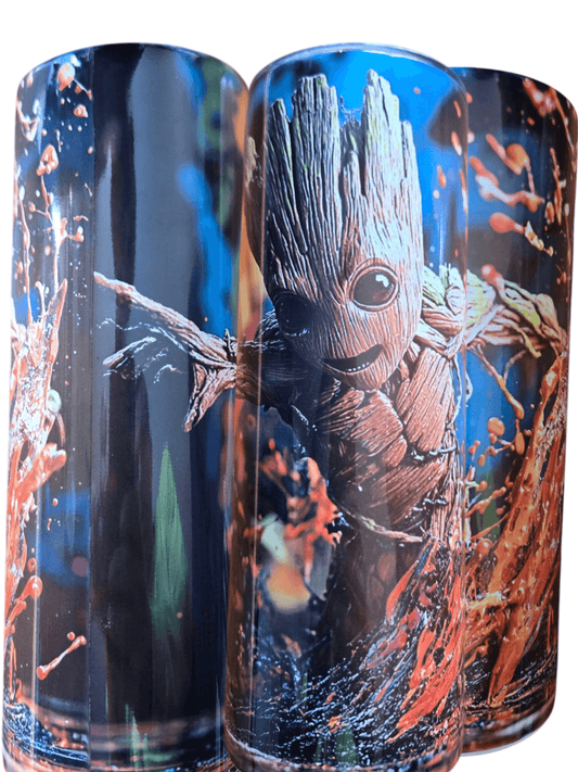 Groot  character tumbler cups, durable travel bottles