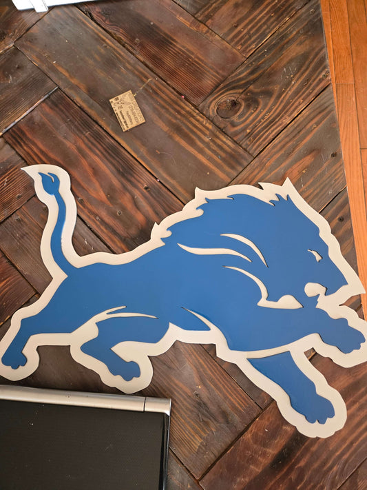 Embrace the Roar: Proudly Display the Iconic Lions NFL Logo